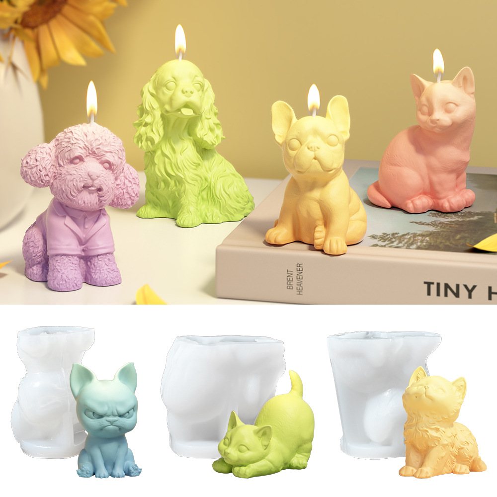 Soap Making Gifts - Zittende Labrador Puppy siliconen mal voor