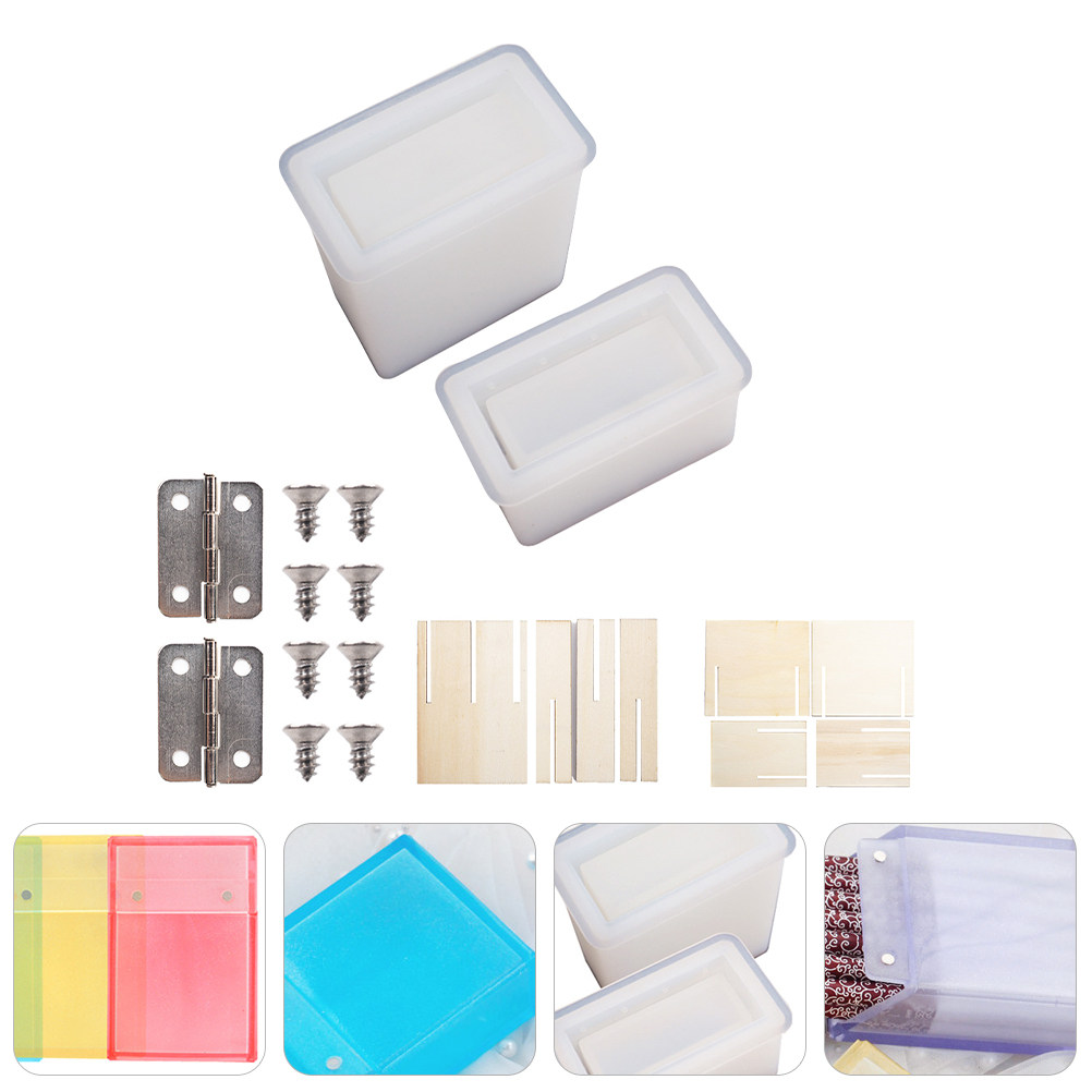 Soap Making Diy Kit - Harskunst siliconen mallen vierkante vorm voor