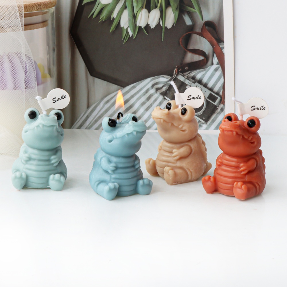 Soap Making Gifts - 3D Leuke Krokodil Kaars Siliconen Mal