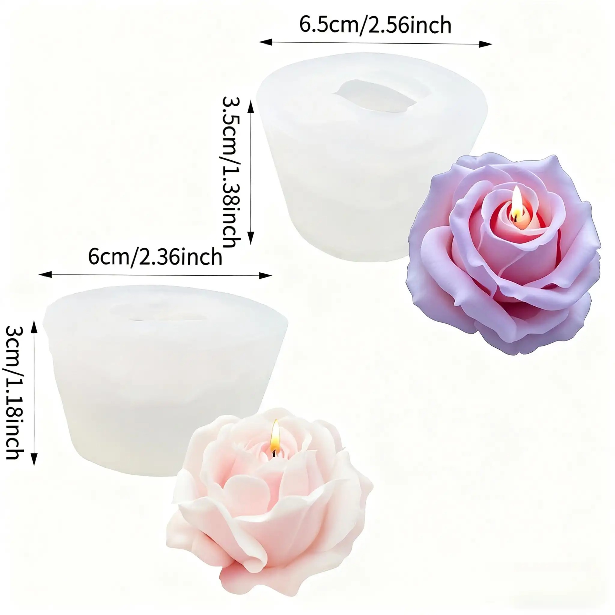 2-delige romantische 3D Rose s - Soap Making Gifts recensie en prijs