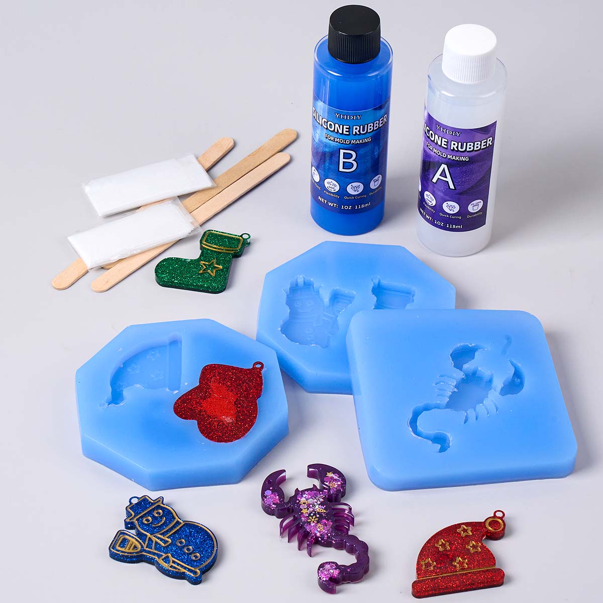 118ml/296ml siliconen mal maak - Soap Making Diy Kit recensie en prijs