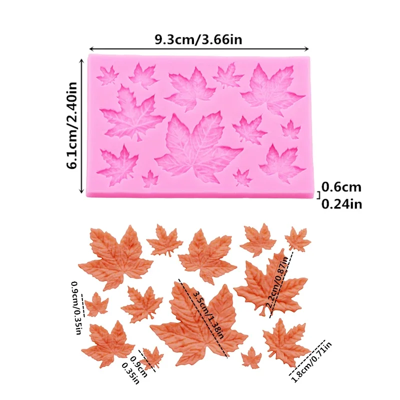 Maple Leaf siliconen mal set v - Soap Making Ins recensie en prijs