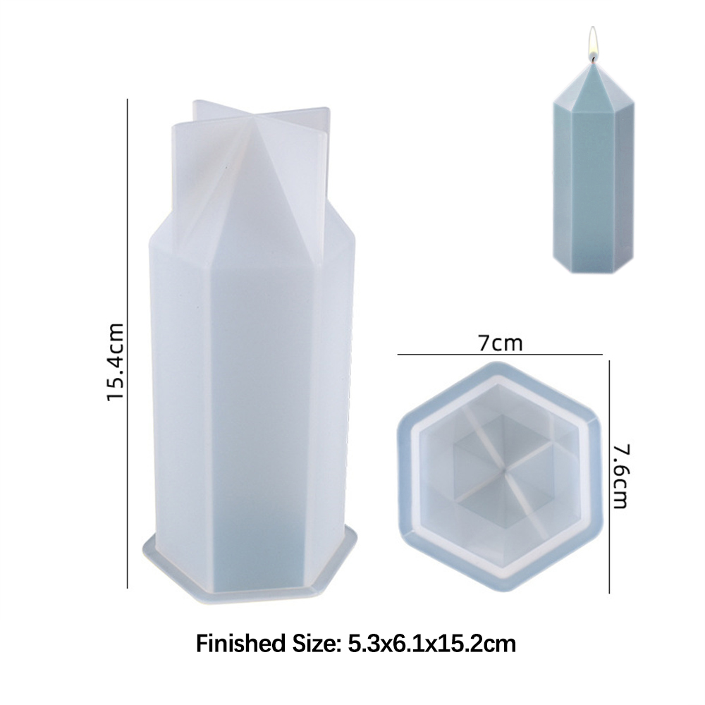 3d Zeshoekige Kolom Kaarsen Ma - Soap Making Kit For Beginners recensie en prijs