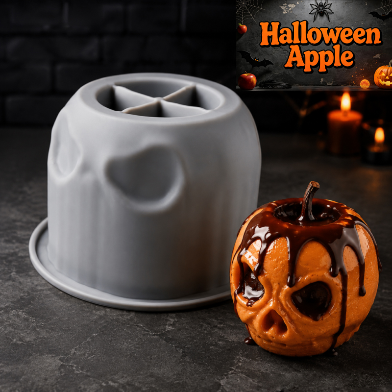 Halloween schedel appel silico - Soap Making Instructions recensie en prijs