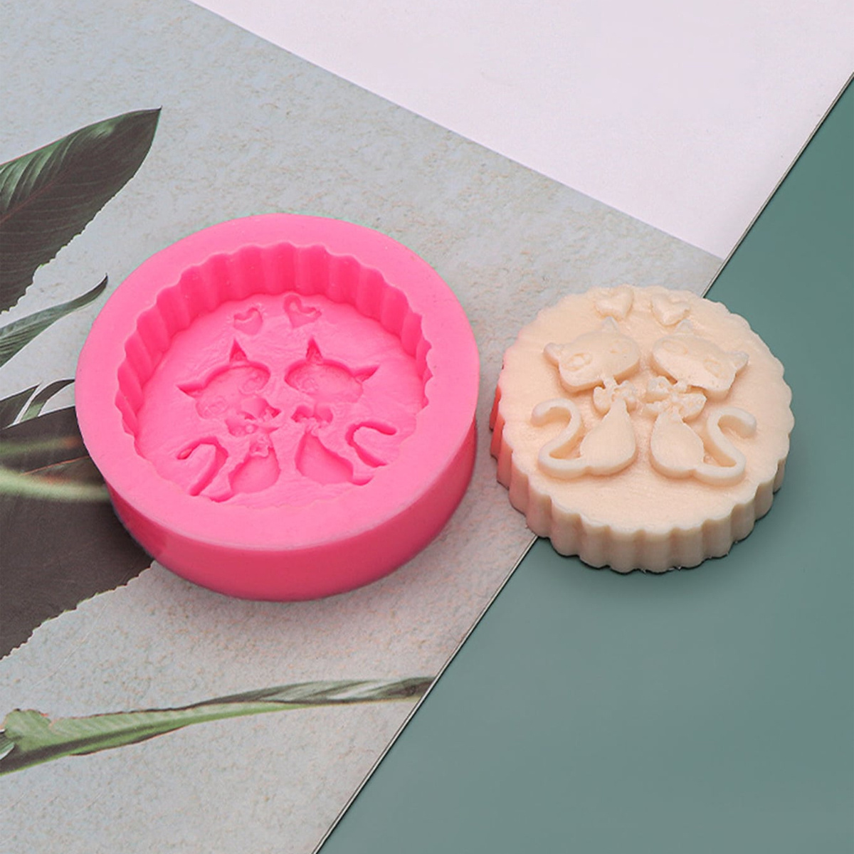 1-delige siliconen kattenvormi - Soap Making Instructions recensie en prijs