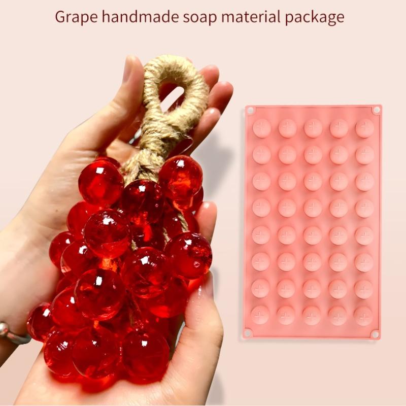 Siliconen druivenbolvormen, ma - Soap Making Kit For Beginners recensie en prijs
